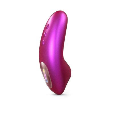 Вакуумный стимулятор с язычком – Love To Love DREAMER Iridescent Berry – пульт управления