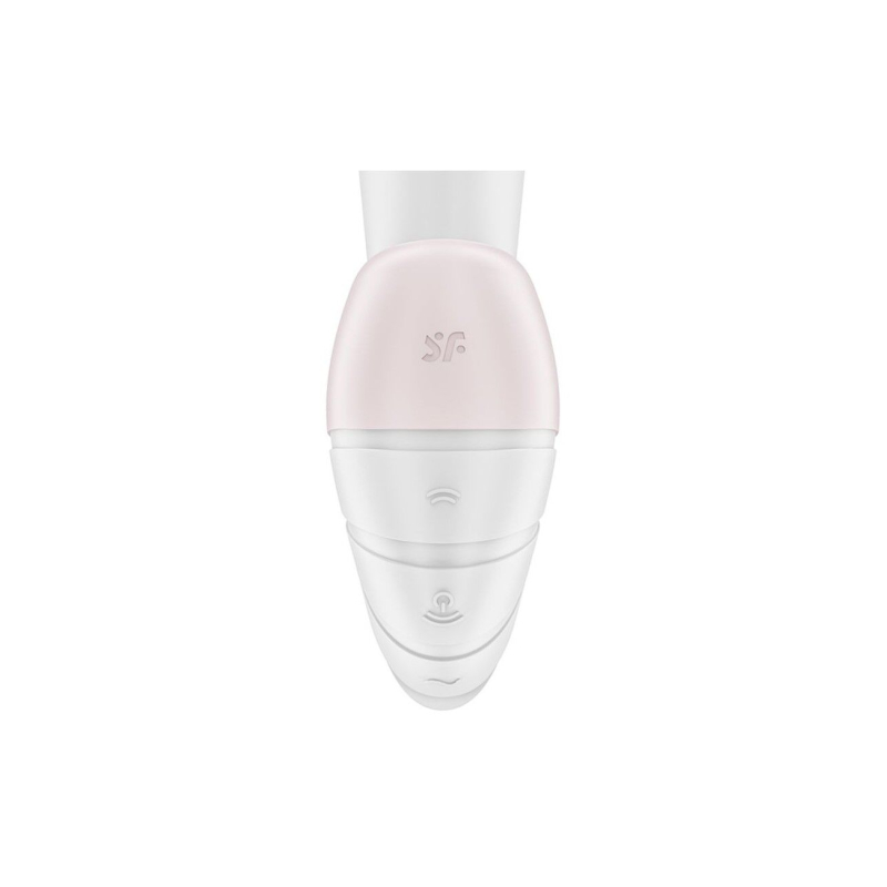 Вакуумный вибратор с гибким стволом – Satisfyer Supernova White – 2 положения ствола, премиум класс
