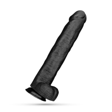 Величезний Чорний Фалоімітатор на присосці довжиною 43 см – BUTTR - Operation Dingo Huge Dildo