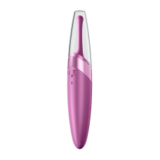 Вібратор для клітора і точкової стимуляції – Satisfyer Twirling Delight Berry – 40 комбінацій вібрацій