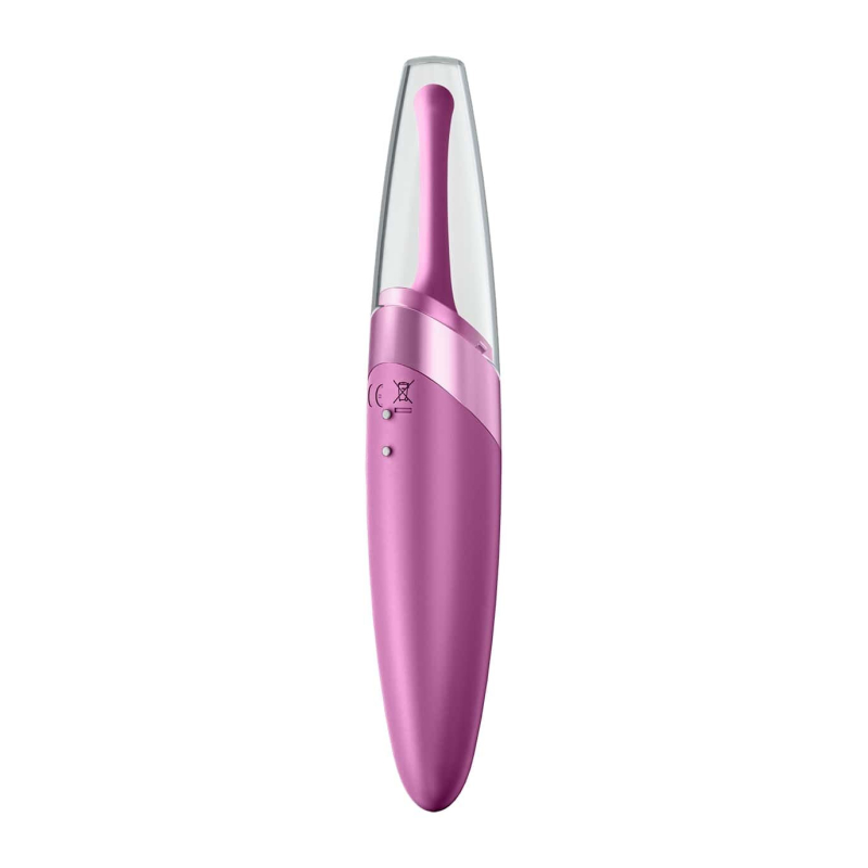 Вібратор для клітора і точкової стимуляції – Satisfyer Twirling Delight Berry – 40 комбінацій вібрацій