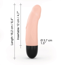 Вибратор для точки G – Dorcel Real Vibration S Flesh 2.0 – 10 режимов вибрации + 3 скорости