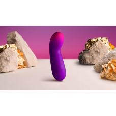 Вибратор для точки G - Rocks Off Glo Girl Vibe, фиолетового цвета