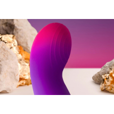 Вибратор для точки G - Rocks Off Glo Girl Vibe, фиолетового цвета