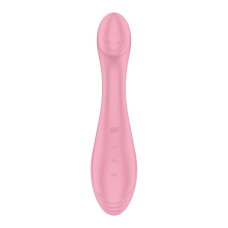 Вибратор для точки G – Satisfyer G-Force Pink – 10 режимов + 5 уровней интенсивности, медицинский силикон