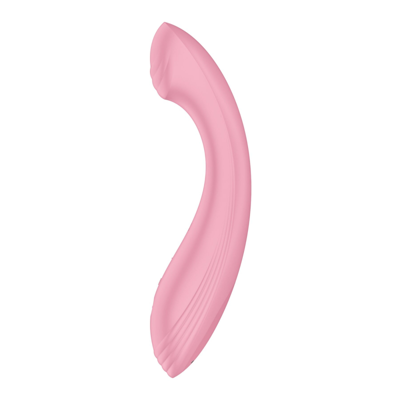 Вибратор для точки G – Satisfyer G-Force Pink – 10 режимов + 5 уровней интенсивности, медицинский силикон