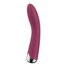 Вибратор для точки G с вращением ствола – Satisfyer Spinning Vibe 1 Red – 2 мотора