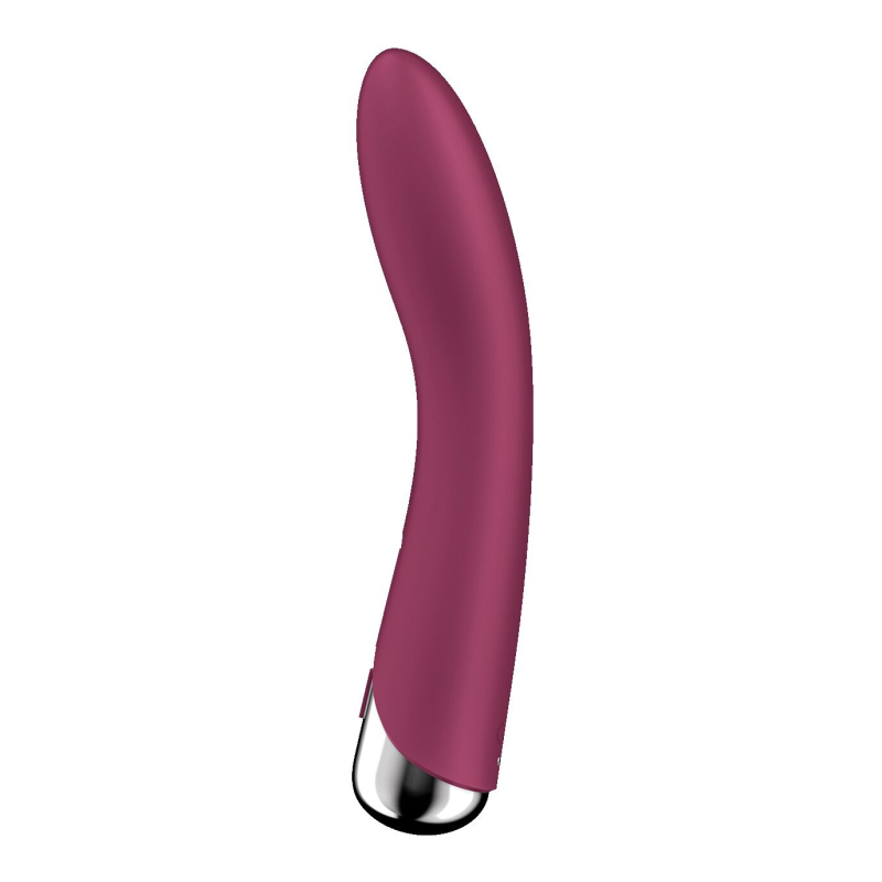 Вибратор для точки G с вращением ствола – Satisfyer Spinning Vibe 1 Red – 2 мотора