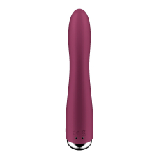 Вибратор для точки G с вращением ствола – Satisfyer Spinning Vibe 1 Red – 2 мотора