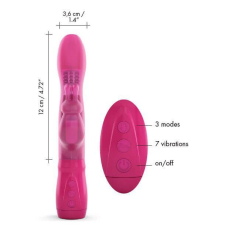 Вібратор – Dorcel Furious Rabbit зі зворотно-поступальними рухами голівки, 7 вібро-режимів та 3 рівнями рухів