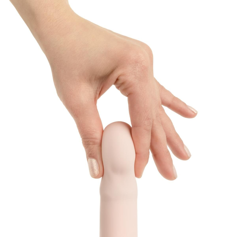 Вібратор-кролик для точки G та клітора Good Vibes Only SHAI Thrusting Vibrator Soft Silicone, рожевий