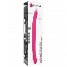 Двусторонний большой вибратор-пульсатор Dorcel Orgasmic Double Do, длина 42 см