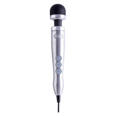 Вибромассажер микрофон DOXY Die Cast 3 Silver (Satin) – очень мощный, питание 220В, металлический корпус, 3-метр. кабель