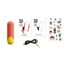 Вібропуля – Romp Riot Light Orange – 4 вібро-режими, 6 рівнів інтенсивності