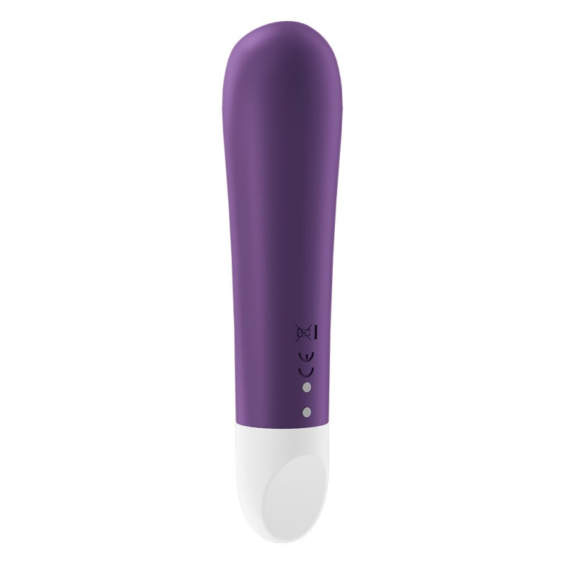 Вибропуля – Satisfyer Ultra Power Bullet 2 Violet – 5 режимов интенсивности, 7 ритмов, тревел-формат, водозащита