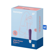 Вибропуля – Satisfyer Ultra Power Bullet 2 Violet – 5 режимов интенсивности, 7 ритмов, тревел-формат, водозащита