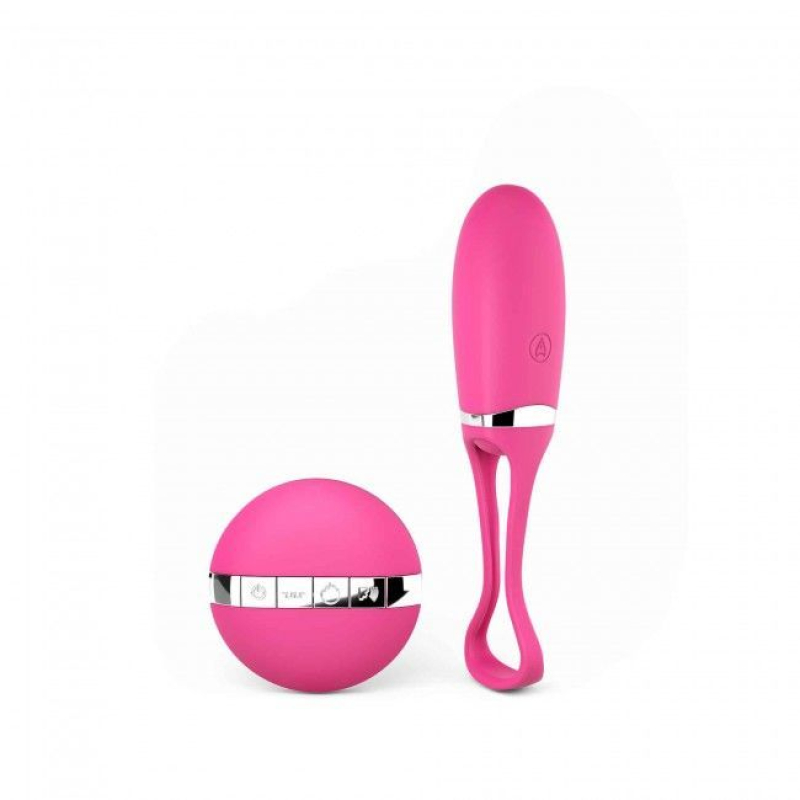 Віброяйце – Dorcel Secret Delight Magenta – пульт ДК, Orgasm booster, голосове керування