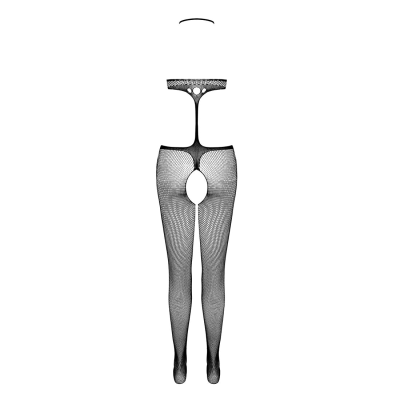 Открытый бодистокинг Passion BS080 Черный