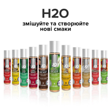 Змазка на водній основі JO H2O – Green Apple (30 мл) без цукру, рослинний гліцерин