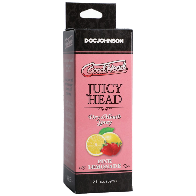 Увлажняющий спрей оральный Doc Johnson GoodHead – Juicy Head Dry Mouth Spray – Pink Lemonade 59 мл