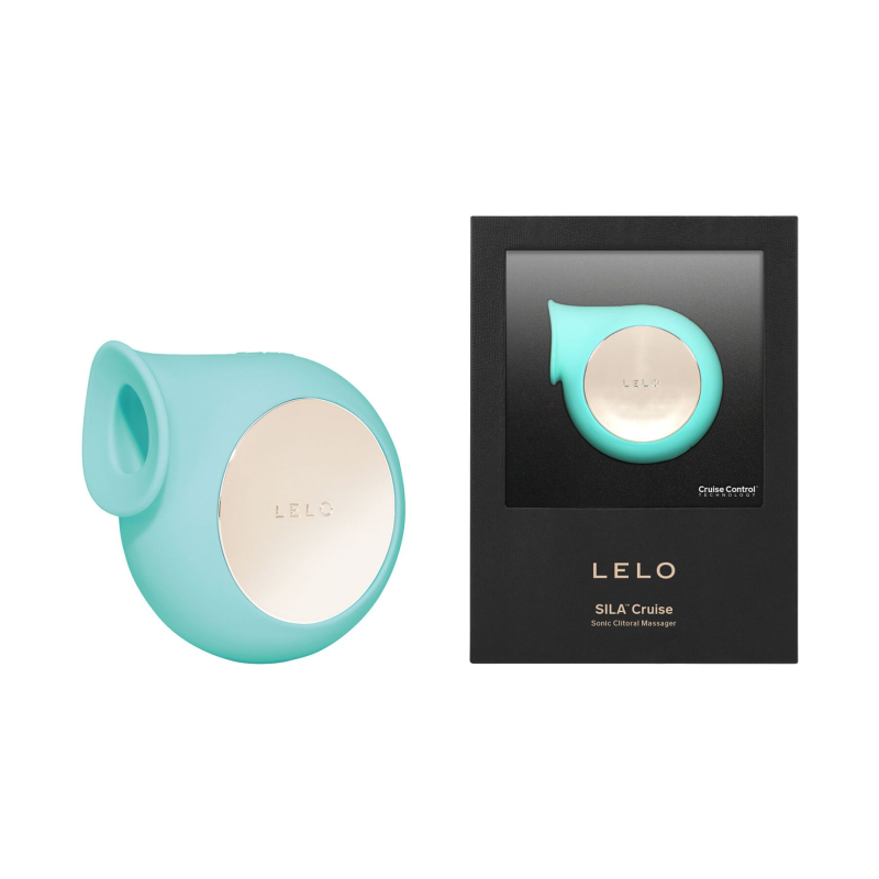 Звуковий стимулятор клітора – LELO Sila Cruise Aqua – функція Cruise Control, широкий розтруб