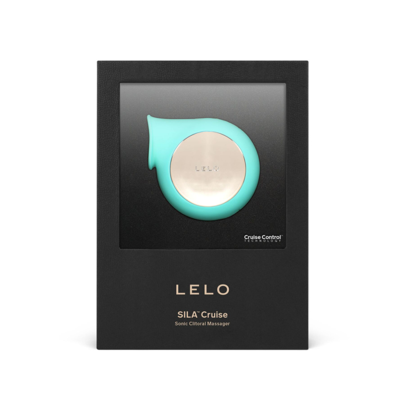 Звуковий стимулятор клітора – LELO Sila Cruise Aqua – функція Cruise Control, широкий розтруб