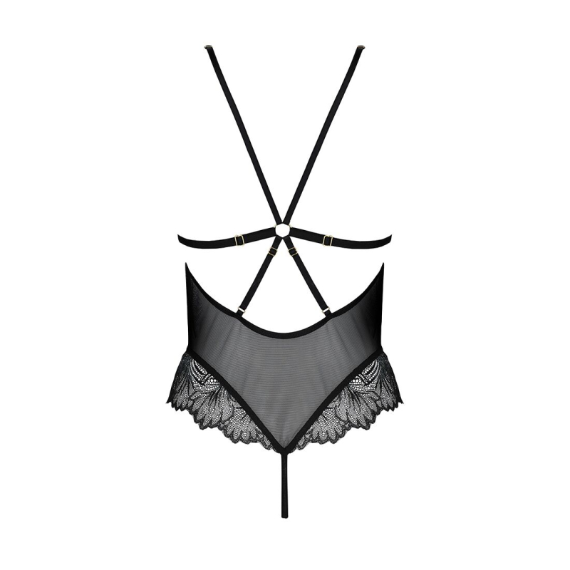 Боді Passion DELIENA BODY S/M, чорний колір
