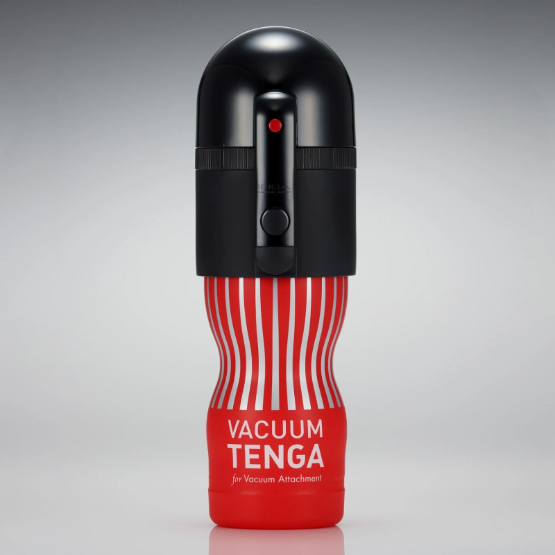 Червоний мастурбатор для чоловіків – TENGA VACUUM CUP
