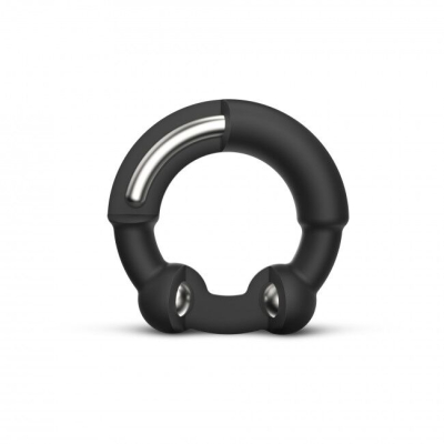 Ерекційне кільце Dorcel STRONGER RING з металевим стрижнем і кульками