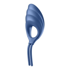 Эрекционное виброкольцо-ласо Satisfyer Swordsman Blue, надежная фиксация, 10 режимов, мощный мотор
