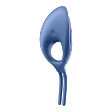 Эрекционное виброкольцо-ласо Satisfyer Swordsman Blue, надежная фиксация, 10 режимов, мощный мотор