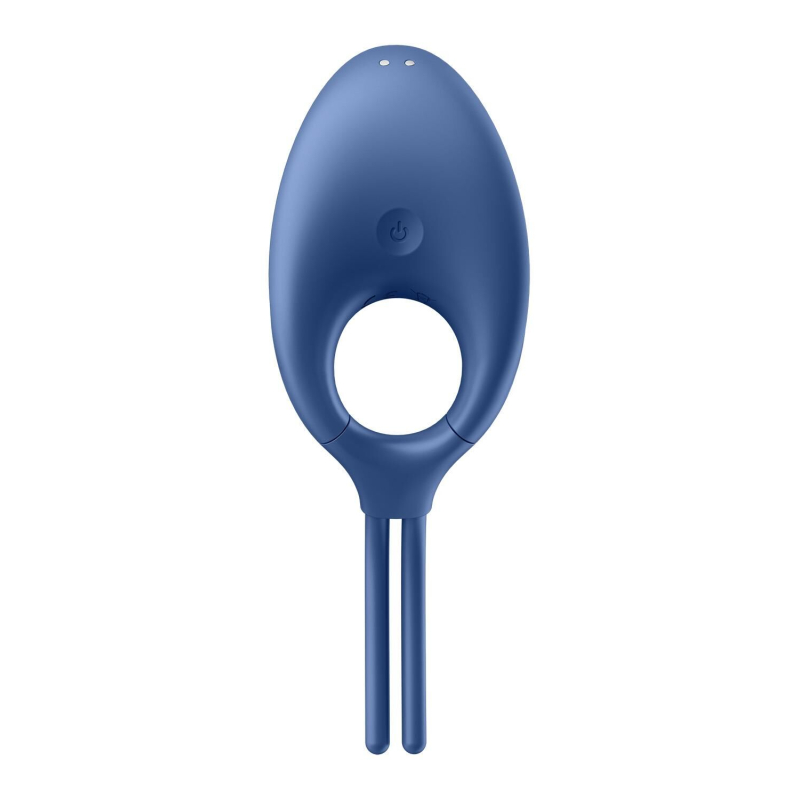 Ерекційне віброкільце-ласо Satisfyer Swordsman Blue, міцна фіксація, 10 режимів, потужний мотор