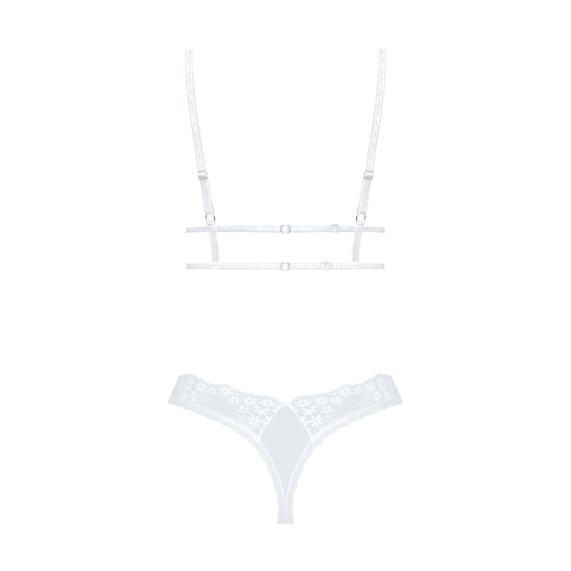 Еротичний комплект Obsessive Heavenlly 2–pcs set XS/S, бюстгальтер і танга