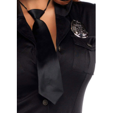Еротичний костюм поліціянтки Leg Avenue Dirty Cop M/L, 6 предметів