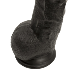 Фалоімітатор Doc Johnson Dick Rambone Cock Black (ПВХ), довжина 42 см, діам. 6 см