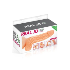 Фалоімітатор Real Body – Real JO з рухомою крайньою плоттю, довжина 18.5 см, діам. 4 см, TPE