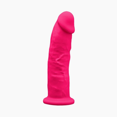 Реалистичный двухслойный дилдо SILEXD Henry Pink MODEL 2 22 см на присоске, Ø 4,8 см