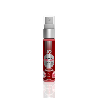 Гель для стимуляции сосков JO Nipple Titillator Strawberry (30 мл), ментол и перцевая мята