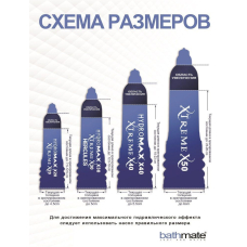 Гідропомпа Bathmate HydroXtreme 9 (X40), для члена довжиною від 18 до 23 см, діаметр до 5,5 см