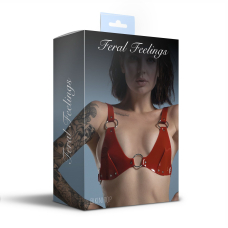 Ліф класичний Feral Feelings – Bikini Top Червоний
