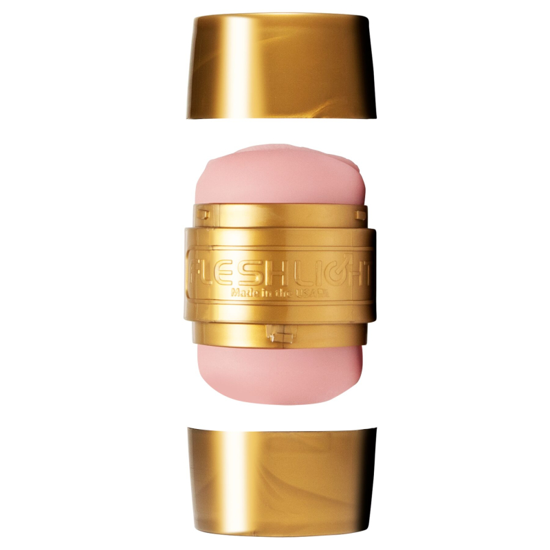 Двосторонній мастурбатор з вагінальним і анальним отвором – Fleshlight Quickshot STU