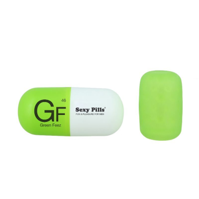 Мастурбатор в виде таблетки – Love To Love SEXY PILLS GREEN FEEZ