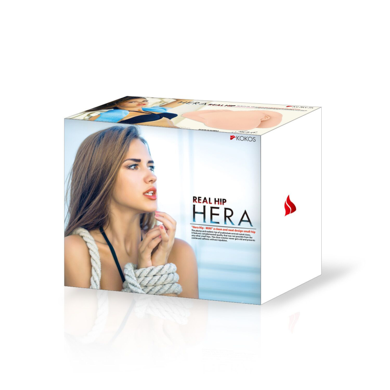 Мастурбатор полуторс попка та вагіна з вібрацією та масажем – Kokos Hera Hip Real 2WayPlus