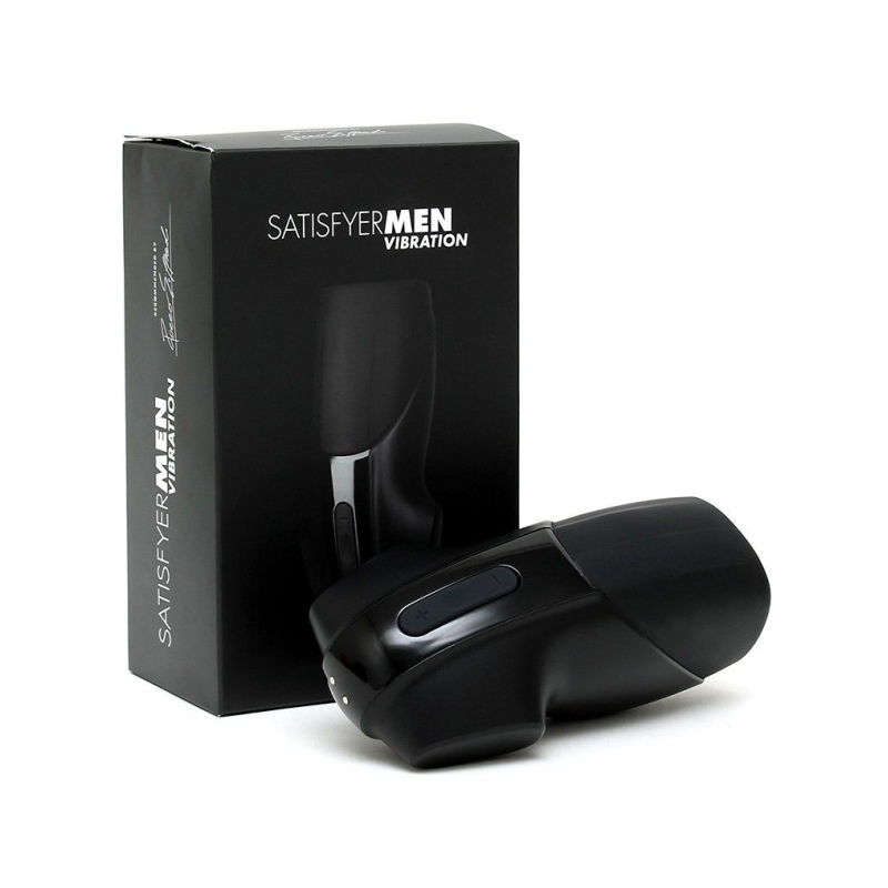 Мастурбатор з вібрацією Satisfyer Men Vibration – імітатор мінету, стимуляція головки