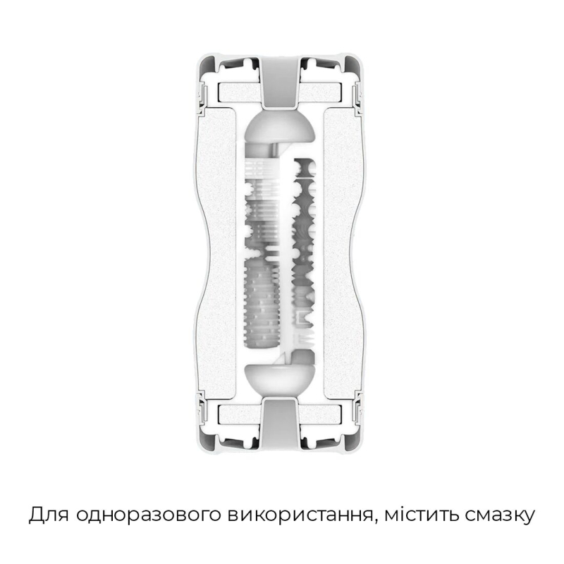 Двосторонній мастурбатор – Tenga Premium Dual Sensation Cup з двома каналами