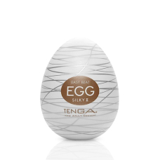 Чоловічий мастурбатор яйце Tenga Egg Silky II – павутинний рельєф