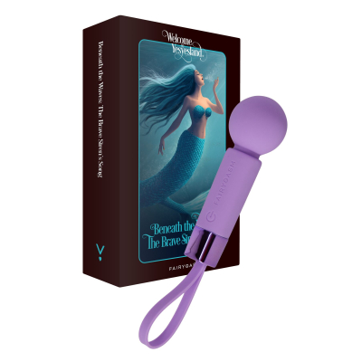Міні вібромасажер – FairyGasm Pearlstasy Violet – 8 потужних режимів інтенсивності