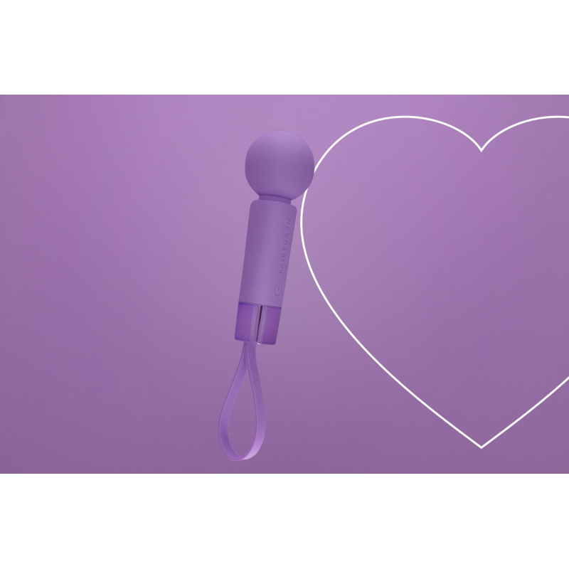 Міні вібромасажер – FairyGasm Pearlstasy Violet – 8 потужних режимів інтенсивності