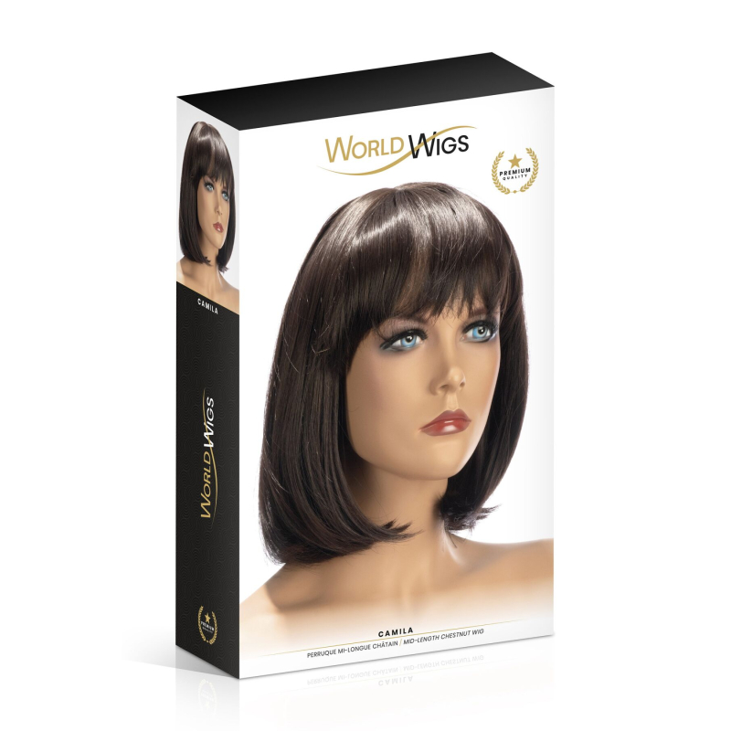 Парик World Wigs CAMILA MID–LENGTH CHESTNUT