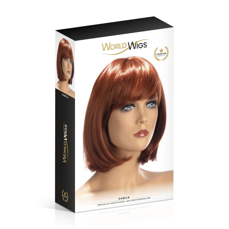 Парик World Wigs CAMILA MID–LENGTH REDHEAD